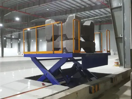 Sàn Nâng Thủy Lực