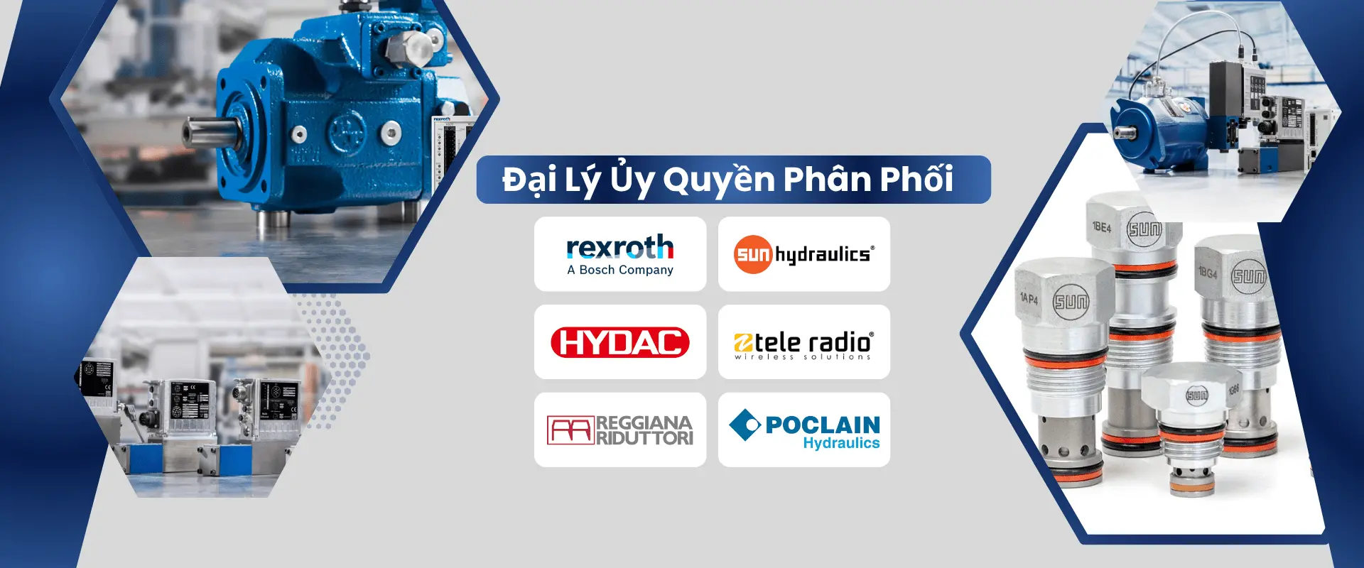 Các thương hiệu Nam Hải phân phối